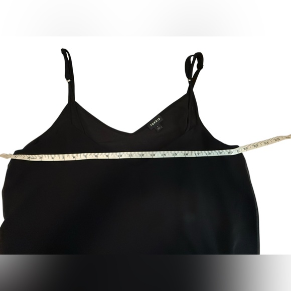 Torrid Womens Size 1 Georgette Layered Swing Cami - Picture 4 of 10